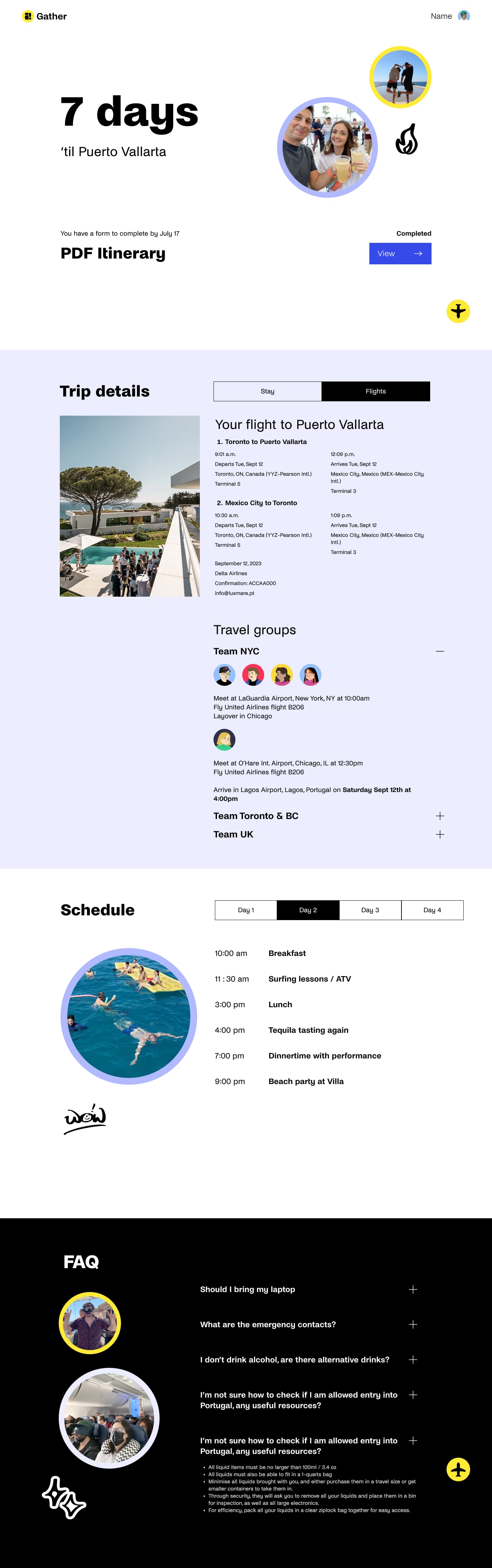 Traveller Onboarding